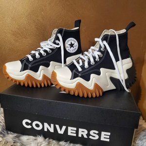 Converse Run Star Motion Black White Gum Honey